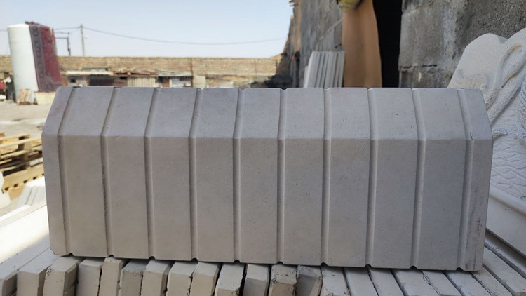 دورباغچه پلیمری طرح شیار ۲۰×۵۰